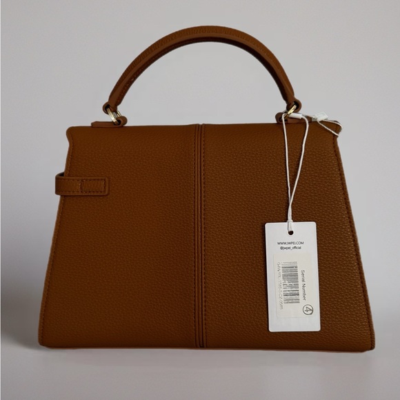 JW PEI Brown Satchel with Gold Accents NWT - Picture 7 of 12